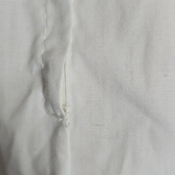 Vintage 1970's Candi Jones California White Pink Prairie Dress - Picture 10 of 11